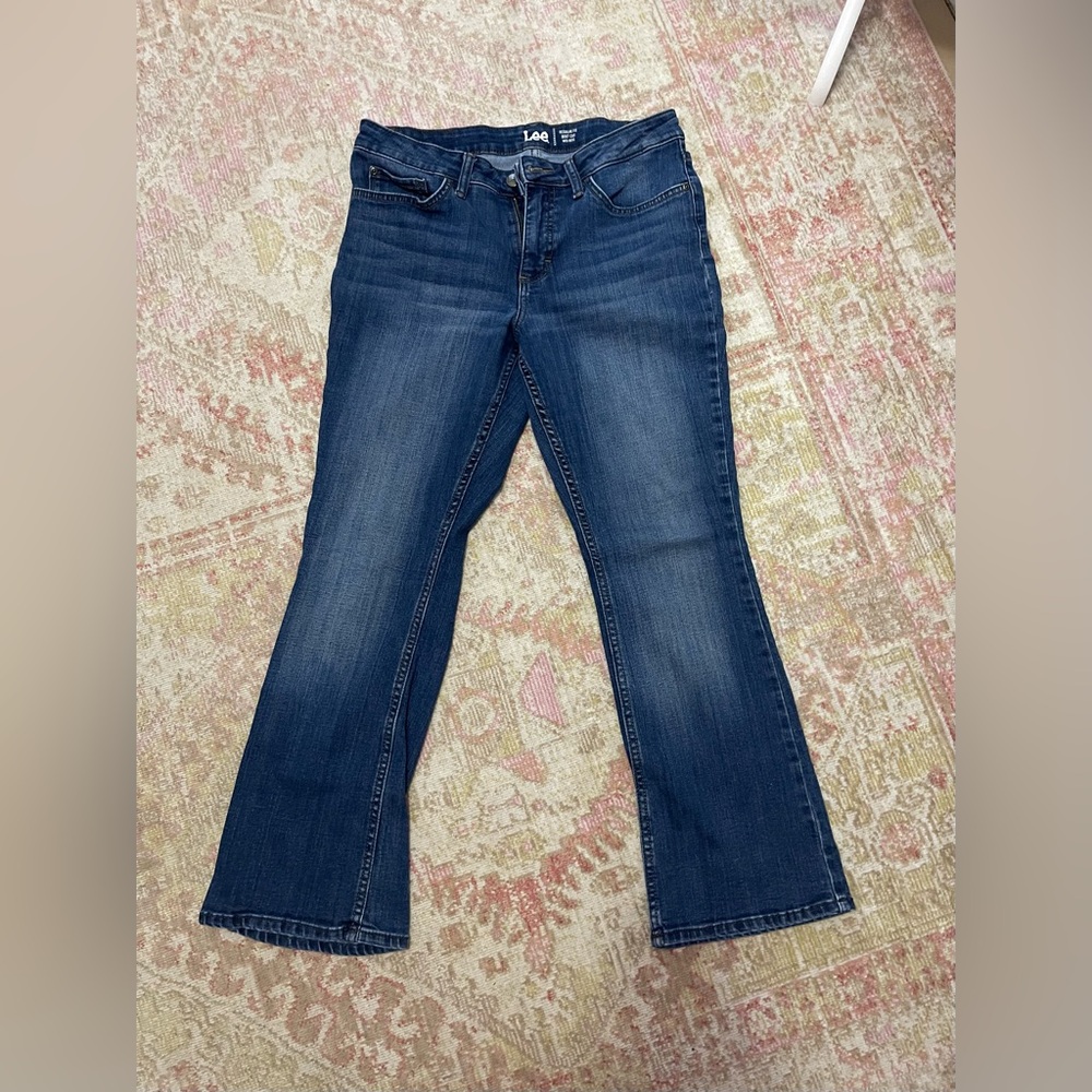 LIKE NEW Lee Indigo Flare Women's Jeans